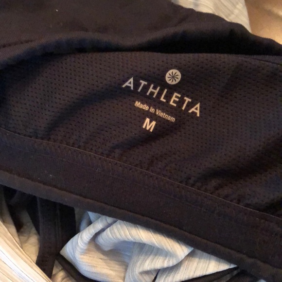 Athleta cross back removable padded bra insert with attached athletic tank - Picture 7 of 11
